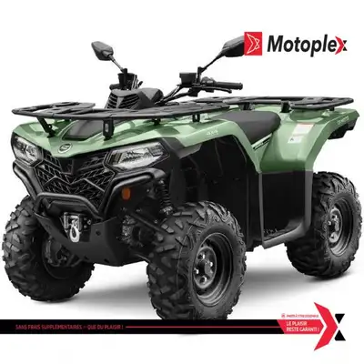 CFORCE 400 Garantie 5 ans Groupe Motopropulseur. Un v?hicule de taille moyenne abordable robuste et...