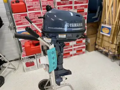 In Stock - Yamaha 6 HP Short Shaft, Manual Start, Tiller Engine Regular Price $2,195 + HST - Include...