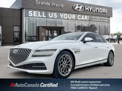 Experience the refined luxury and exhilarating performance of this 2023 Genesis G80 2.5T Advanced, b...