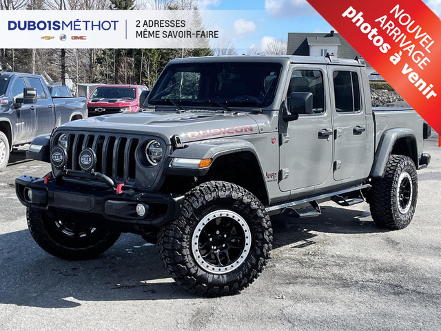 2021 Jeep Gladiator RUBICON, 4X4 ECODIESEL 3.0L CUIR, GPS, TOIT  in Cars & Trucks in Victoriaville