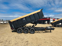 2024 - 7' x 16' Triple Axle Dump Trailer w/ 48" Sides - 21 000# 