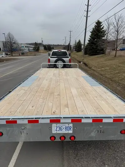 8.5X20 Open Deckover Rental Trailer Coupler Height: 27" Ball Size: 2 5/16" Ball Wiring Harness: 7 Pi...