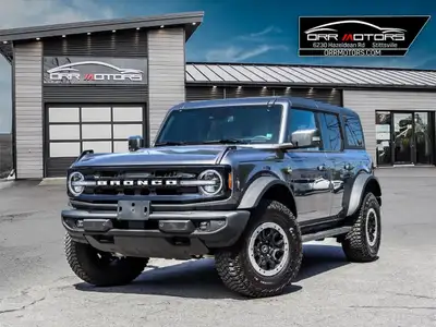 2024 Ford Bronco Outer Banks with Sasquatch Package – Only 1,975 KM – For Sale at Orr Motors, Ottawa...