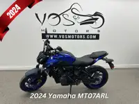2024 Yamaha MT07ARL MT07ARL - V6033NP - -No Payments for 1 Year*