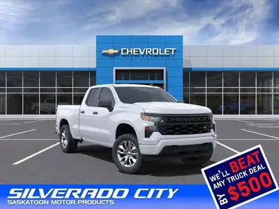 Saskatoon Motor Products - This Chevrolet Silverado 1500 boasts a 2.7 Liter DOHC Turbo engine poweri...