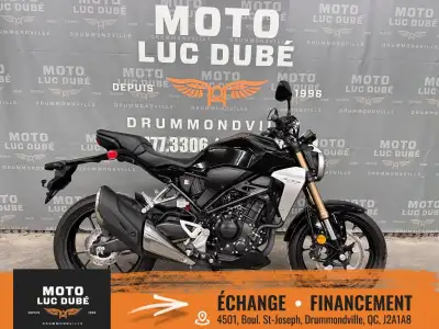 Honda CB300R 2022 SEULEMENT 606 KM FREINS ABS NOUS OFFRONS UNE GARANTIE DE 30 JOURS OU 1700KM GARANT...