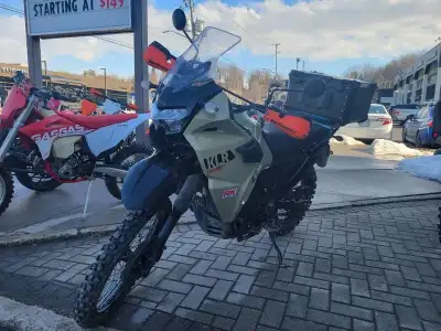 LOW-MILEAGE, ULTRA-RELIABLE DUAL SPORT BEAST! COMES WITH SEAT CONCEPTS SEAT, BARK-BUSTERS AND METAL...