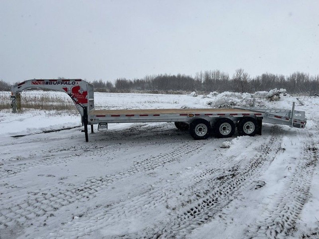 2025 N&N BUFJR225G21K Gooseneck 27ft 3X7000 axles galvanized in Cargo & Utility Trailers in Winnipeg - Image 3