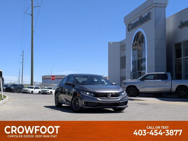 2021 Honda Civic Sedan EX-Sunroof-Bluetooth-Lane Assist in Cars & Trucks in Calgary