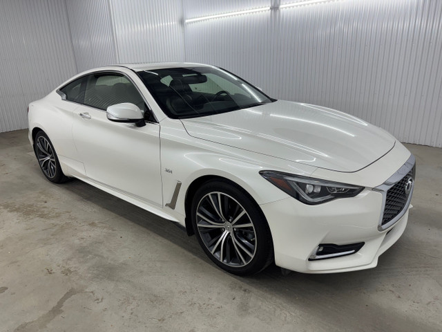 2018 Infiniti Q60 AWD GPS Cuir Toit Ouvrant Mags *Bas kilométrag dans Autos et camions  à Shawinigan - Image 4