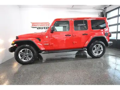 ?? Jeep Wrangler Unlimited Sahara 2021 Icône du 4x4; confort et performance réunis Offrez-vous laven...