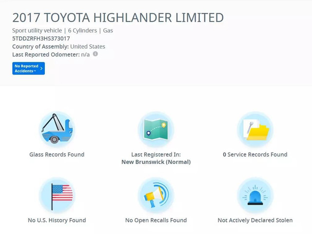2017 TOYOTA Highlander Limited in Cars & Trucks in City of Montréal - Image 3