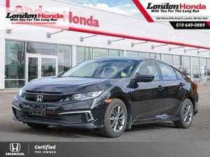2021 Honda Civic EX | Honda Certified | Moonroof | Heated Seats | Apple Carplay/Android Auto |