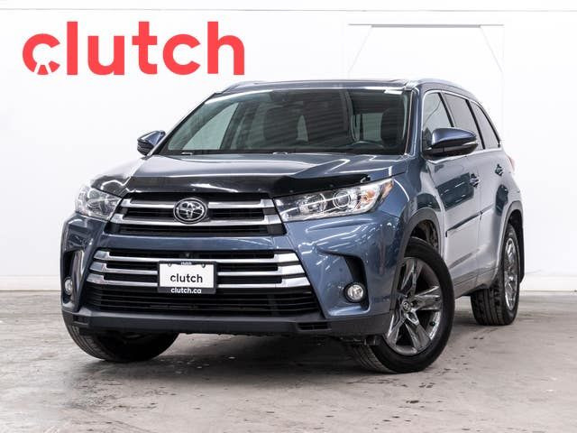 2017 Toyota Highlander Limited AWD w/ Heated Front Seats, Blueto in Cars & Trucks in Ottawa