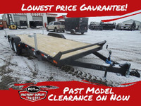 2024 Canada Trailers 7x18ft Flat Deck Trailer