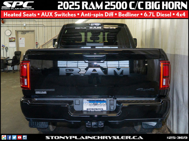 2025 RAM 2500 Big Horn 4x4 Crew Cab 6'4 in Cars & Trucks in St. Albert - Image 3