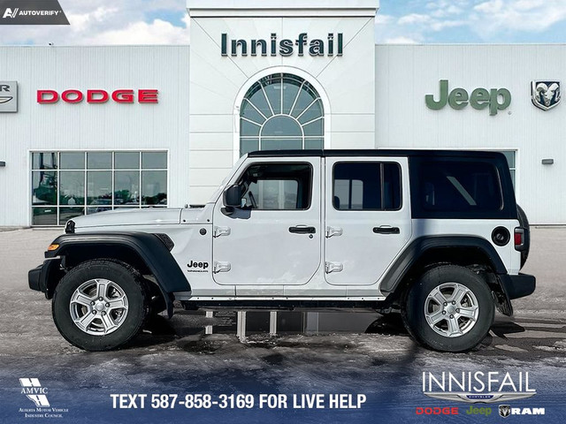 2023 Jeep Wrangler Sport 6-Speed Manual! Low KMs! in Cars & Trucks in Red Deer - Image 4