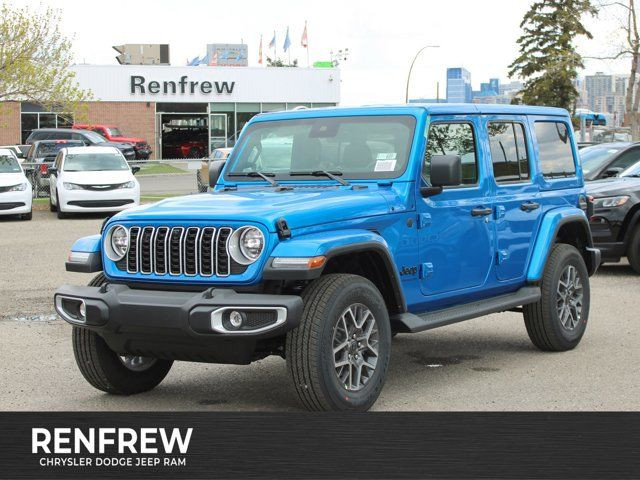 2025 Jeep Wrangler Sahara 4x4, Off-Road Camera, Heated McKinley in Cars & Trucks in Calgary
