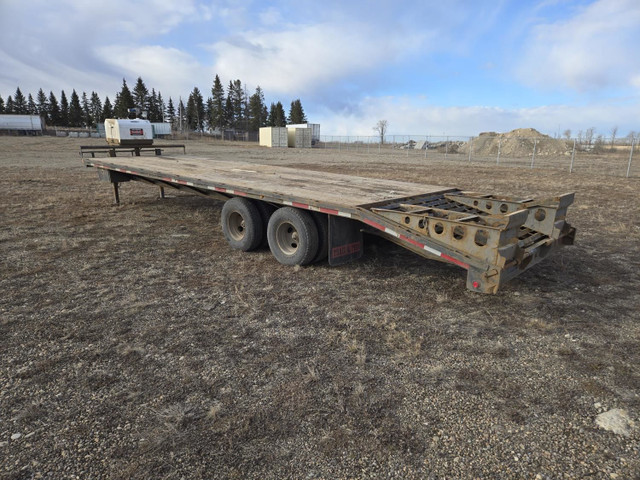 2008 Trail Pro 25 Ft T/A Flat Deck Trailer in Cargo & Utility Trailers in Edmonton - Image 3
