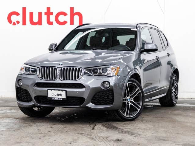 2017 BMW X3 xDrive28i AWD w/ Heated Front Seats, Bluetooth, Rear in Cars & Trucks in City of Toronto