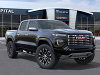 This 2025 GMC Canyon in Onyx Black is equipped with 4WD and Turbocharged Gas I4 2.7L/ engine. The GM... (image 6)