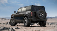 This brand new SHADOW BLACK 2025 FORD BRONCO BADLANDS is powered by a 2.3L ECOBOOST ENGINE THAT'S PA... (image 1)