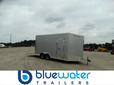 Canadian Mennonite Cargo Aluminum Enclosed 8.5 Wide Trailers 8.5' x 14' starting at $14,265.00 ! Mod...