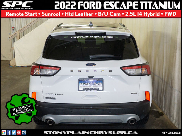 2022 Ford Escape Plug-in Titanium Plug-In Hybrid FWD for sale in Cars & Trucks in St. Albert - Image 4
