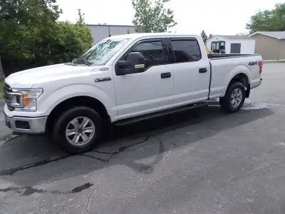 2019 Ford F150 XLT Crew Cab 5.0 gas, auto, pw, pl, air, radio, 4x4, 6.5 box, tow package, running bo...