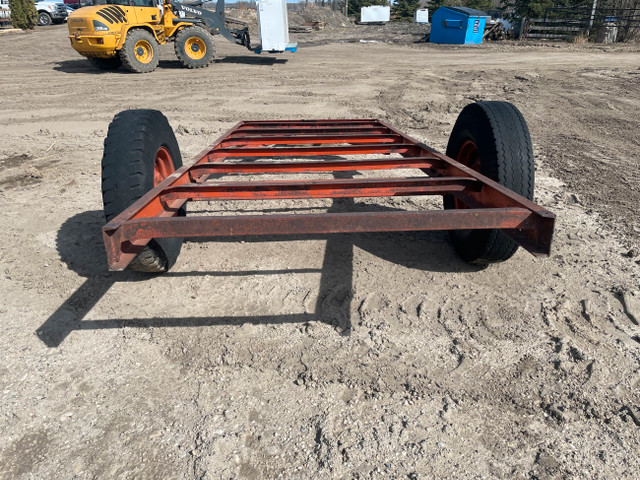 Killberry industries 5x13ft S/A utility trailer farm wagon w/Vin in Heavy Equipment in St. Albert - Image 4