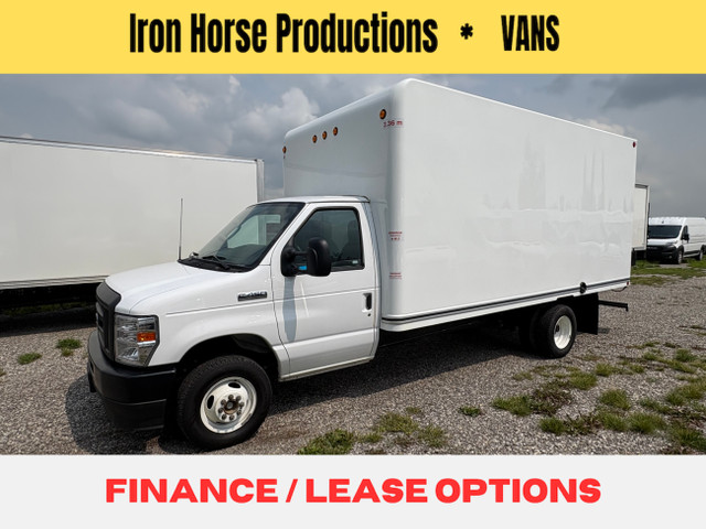 2024 Ford E-Series Cutaway 16' CUBE VAN RAMP LOADED in Cars & Trucks in Calgary