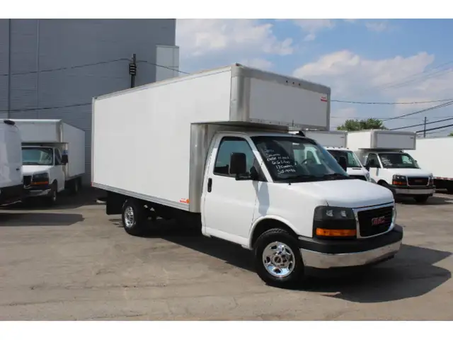 2021 GMC Savana CUBE 14 PIEDS + DECK 6.6 LITRES 1 SEUL PROPRIO in Cars & Trucks in Laval / North Shore - Image 3