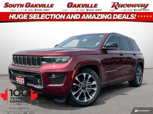 2022 Jeep Grand Cherokee OVERLAND | CARPLAY | SUNROOF | NAVI | in Cars & Trucks in Oakville / Halton Region