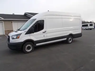 2021 Ford Transit T250 EXT High Rise Cargo Van 3.7 V6 gas, engine, pw, pl, air, radio, back up camer...