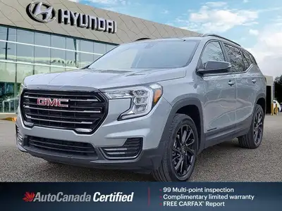 Experience the versatility and efficiency of the 2024 GMC Terrain SLE, a used SUV boasting a powerfu...