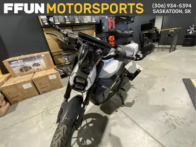 Transportation and Preparation NOT Included 2025 Can-Am Pulse '73 WhiteThe electric dual-sport Origi...
