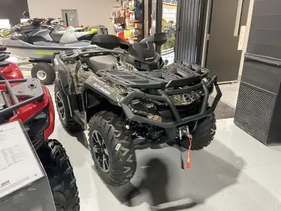 2024 CAN-AM OUTLANDER XT 1000R ATV STOCK #A099786 91HP ROTAX ACE ENGINE CVT TRANSMISSION SELECTABLE...
