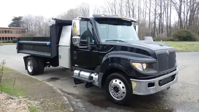 2012 International TerraStar Dump Truck Diesel Dually,Hydraulic Brakes, 6.4L V8 DIESEL engine, 8 cyl...