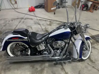 2007 Harley-Davidson FLSTN Softail Deluxe – Classic Style, Smooth Ride Turn heads wherever you go wi...