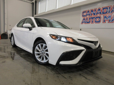  2021 Toyota Camry SE, AUTO, A/C, HTD. SEATS, BT, ALLOYS, JUST 8