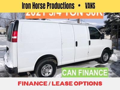 2021 CHEVROLET EXPRESS  2500 CAN FINANCE/LEASE 50K  LOADED $AVE