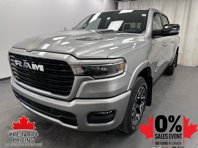 2025 RAM 1500 Laramie - Leather Seats - Cooled Seats in Cars & Trucks in Lethbridge
