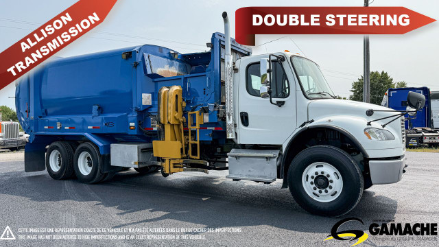 2015 FREIGHTLINER M2 106 CAMION A REBUS CHARGEMENT DE COTE in Heavy Trucks in Longueuil / South Shore - Image 2