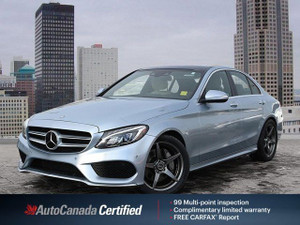 2015 Mercedes-Benz C-Class C 400 4MATIC | 2 Sets of Tires | Beige Leather