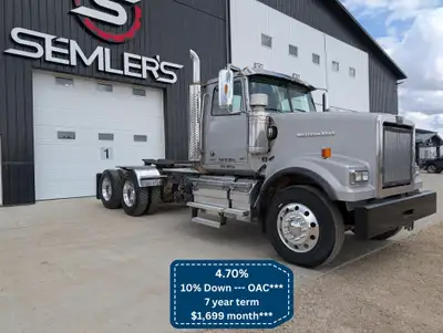 ALLISON Transmission! 1 Owner, 2014 Western Star 4900SF Tandem Automatic KMS: 488,196 HRS: 10,011 En...