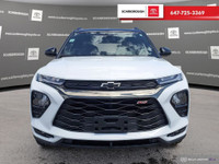 Check out this 2022 Chevrolet TrailBlazer AWD 4dr RS with 52,890 KMS, finished in a sleek White exte... (image 1)