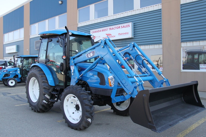 2023 LS MT 468 68 HP Tractor, NO DEF, Cab, Loader Farming Equipment