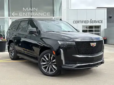 Command the road in the bold and luxurious 2024 Cadillac Escalade Sport, finished in striking Black...