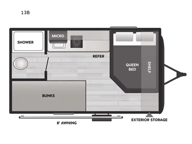 2025 Keystone RV Coleman 13B in Travel Trailers & Campers in Ottawa - Image 3