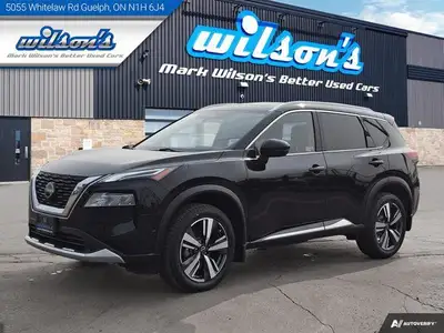 Come see this certified 2023 Nissan Rogue Platinum AWD | Quilted Leather | Pano Roof | Heated Seats...